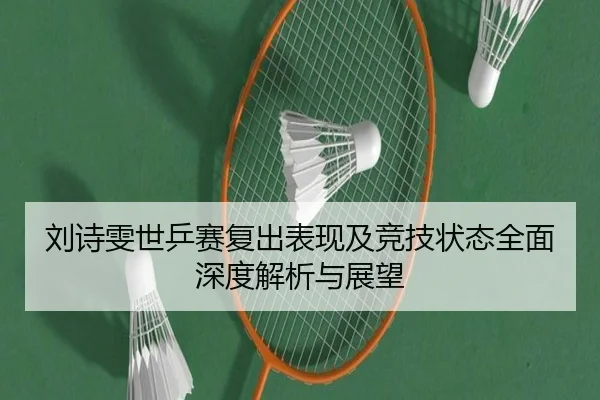 刘诗雯世乒赛复出表现及竞技状态全面深度解析与展望 - B SPORTS